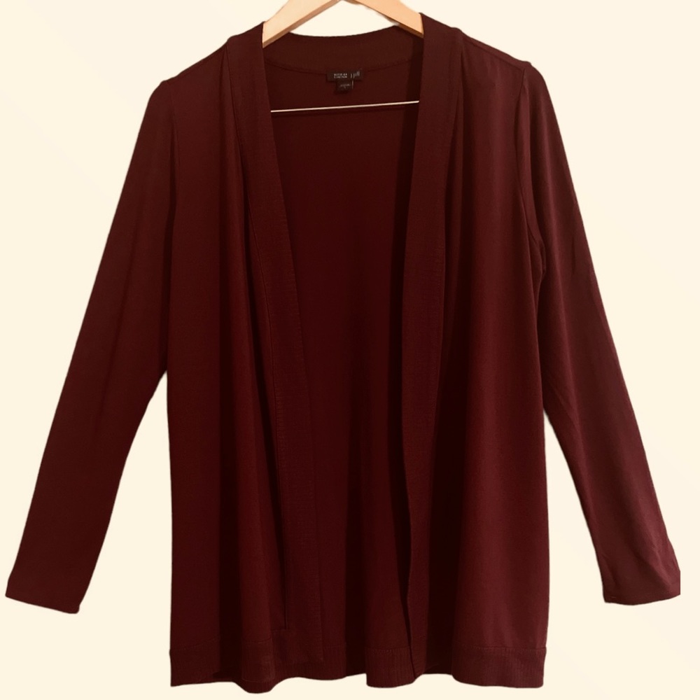 J.Jill Wearever Open Front Cardigan